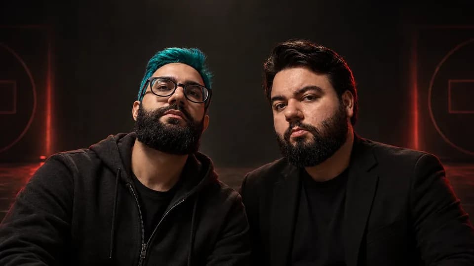 Samuel e Dericson na campanha The Last Dance da Comunidade NOD